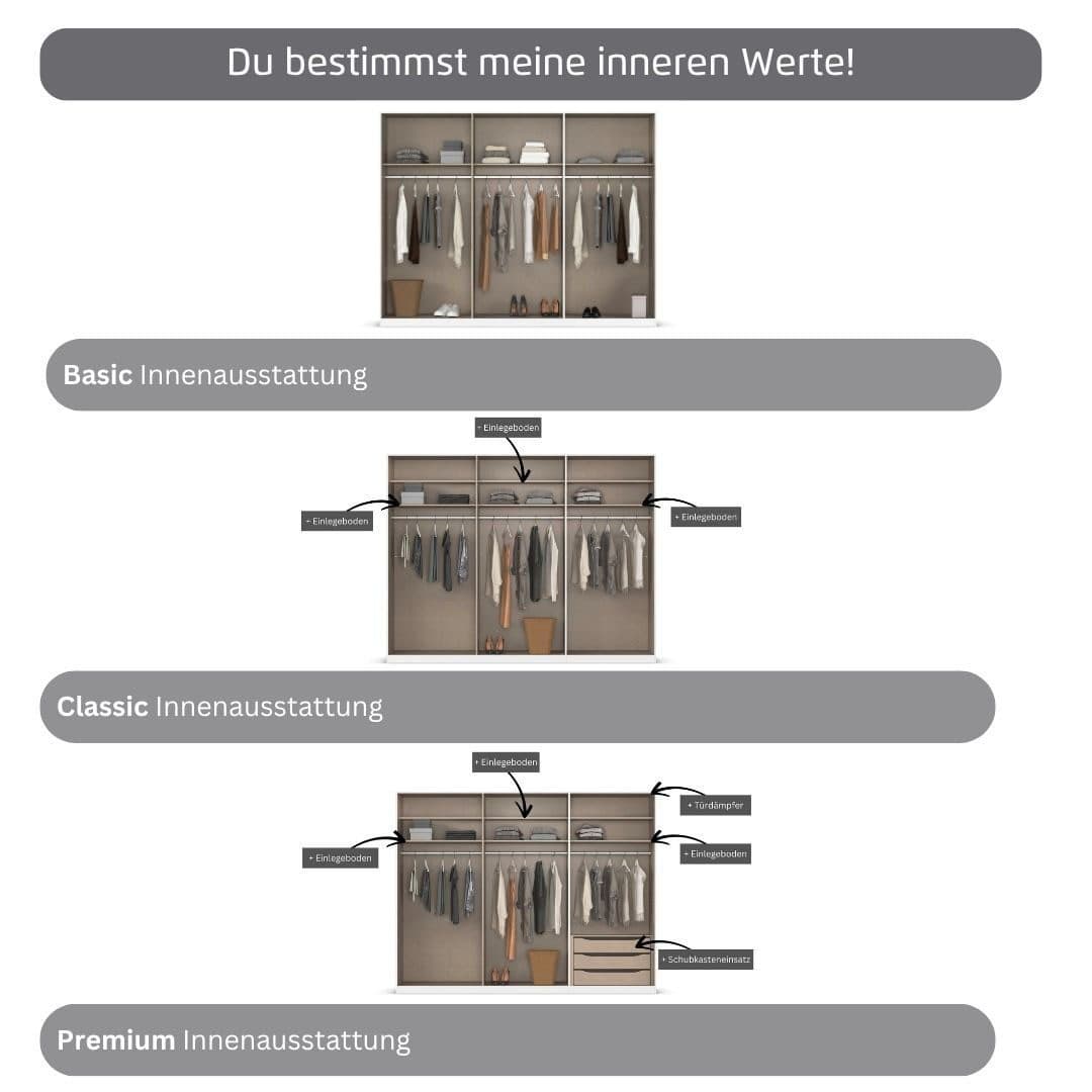 rauch AVOLA Drehtürenschrank | Weiß