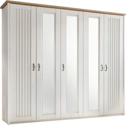 Schlafkontor Trient Drehtürenschrank | Weiß