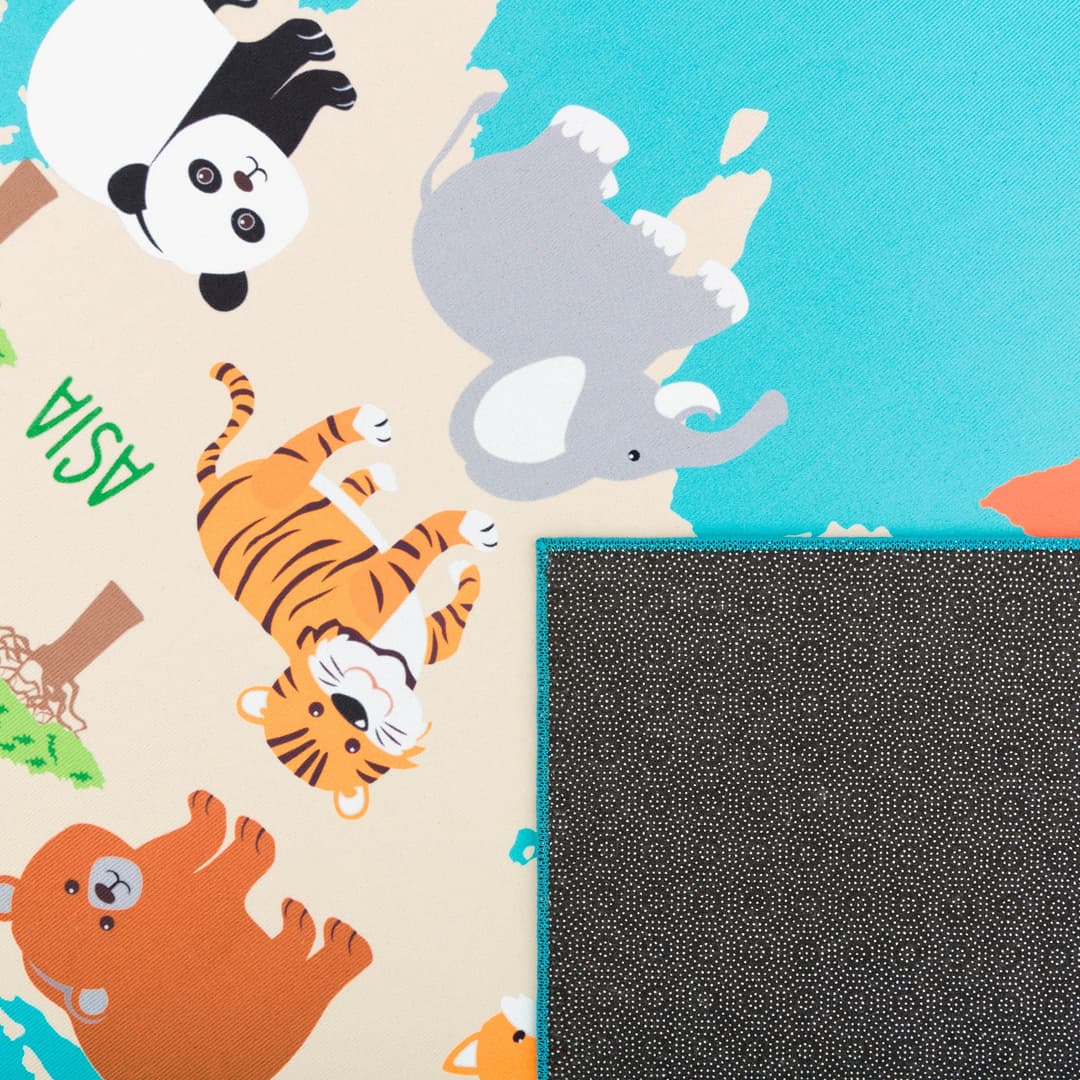 Paco Home Kinderteppich Bino 564 | Türkis