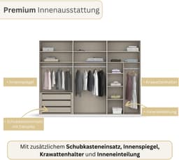 rauch Kleiderschrank MONTCLAR | Beige