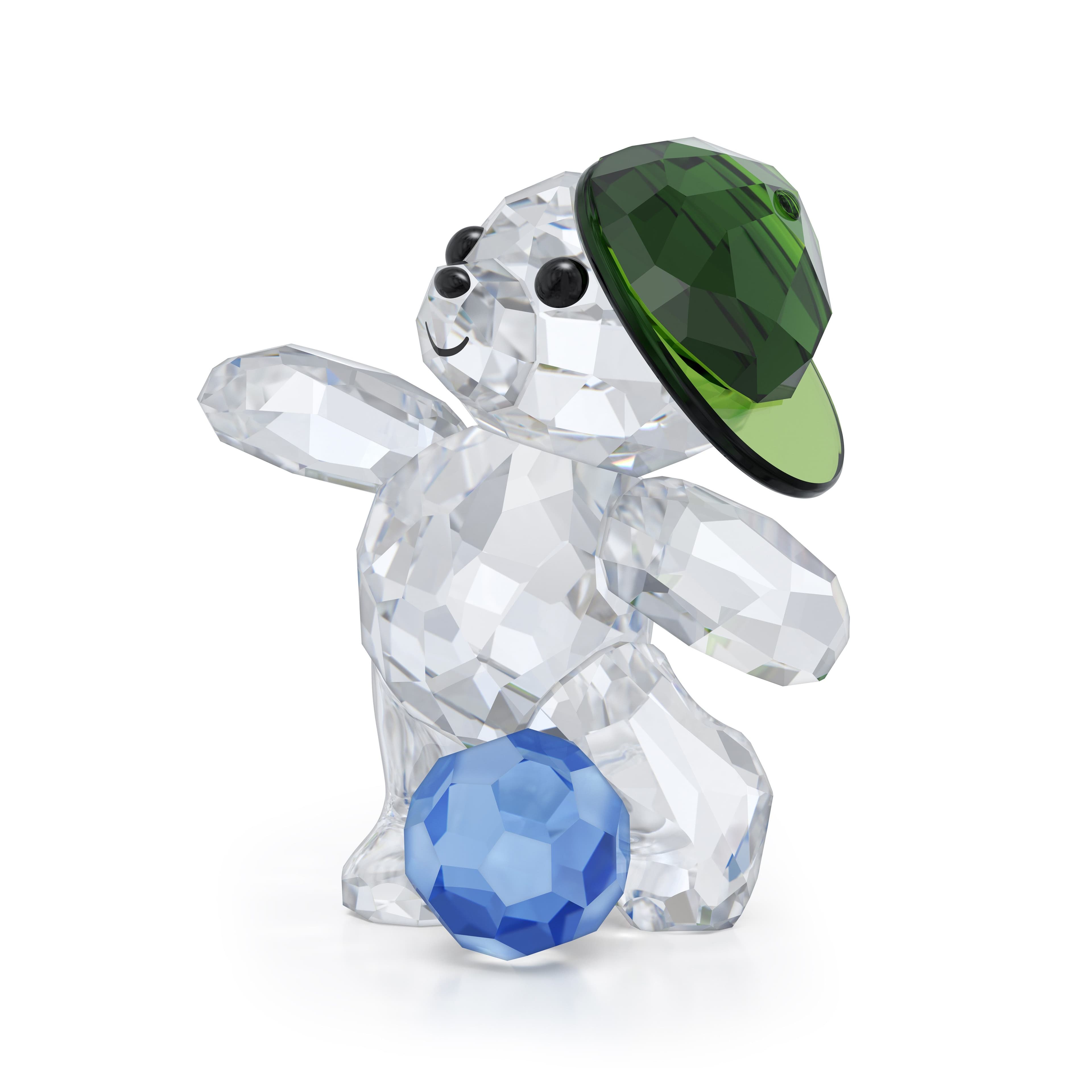 Swarovski Kris Bear Goal Scorer Bear Figur | Mehrfarbig