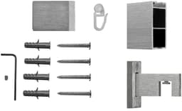 indeko Gardinenstange Inline | Silber