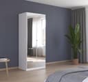 rauch Drehtürenschrank Reflect | Weiß 2