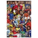 Reinders! Poster Legendäre Fußballspieler | Mehrfarbig 2