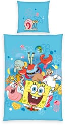Sponge Bob Bettwäsche Renforcé | Blau