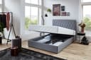 ATLANTIC home collection Boxbett "Benita" | Grau 3