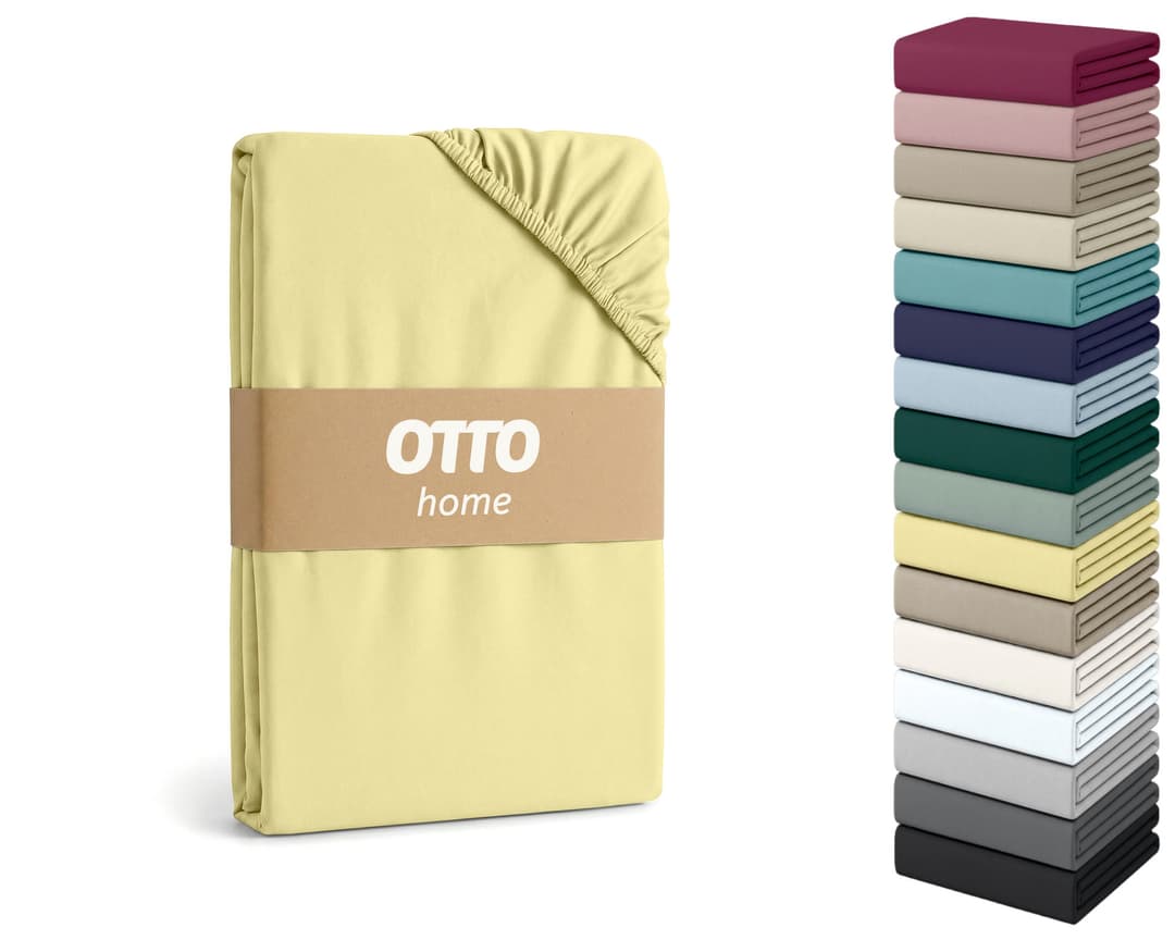 OTTO home Spannbettlaken Cremona | Gelb