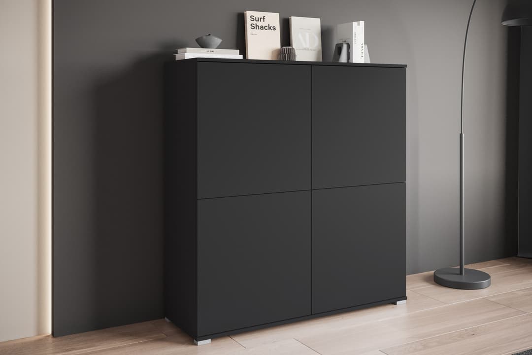 OTTO home PC-Schrank Kenia | Schwarz