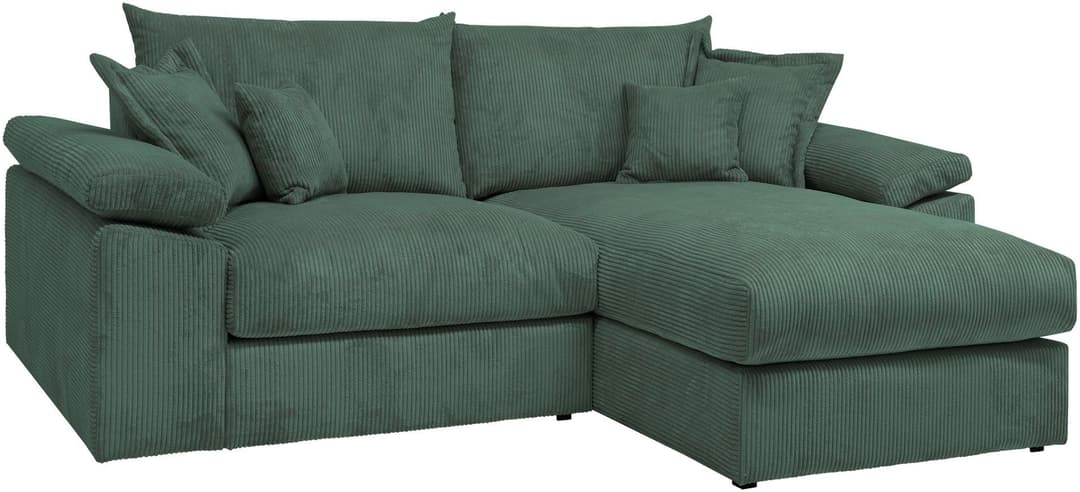 Home affaire Ecksofa Soft&Cosy XL L-Form | Grün