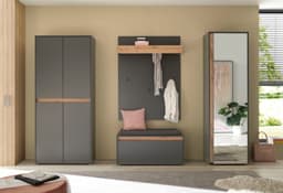 Home affaire Garderoben-Set City/Giron | Grau