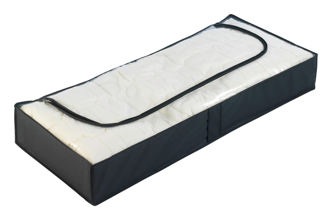 Wenko Unterbettkommode Deep Black | Schwarz