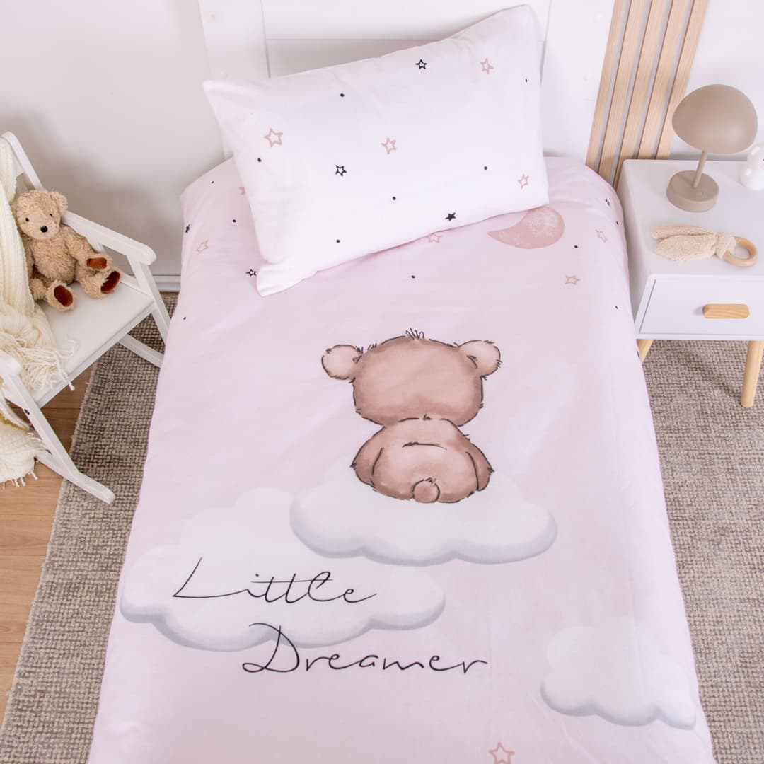 Baby Best Little Dreamer Flanell Bettwäsche | Rosa