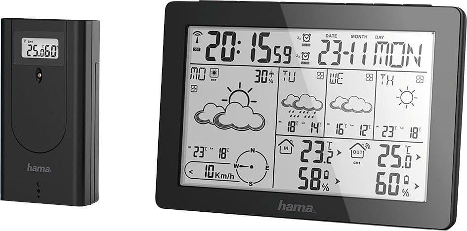 Hama Meteotime Wetterstation | Schwarz