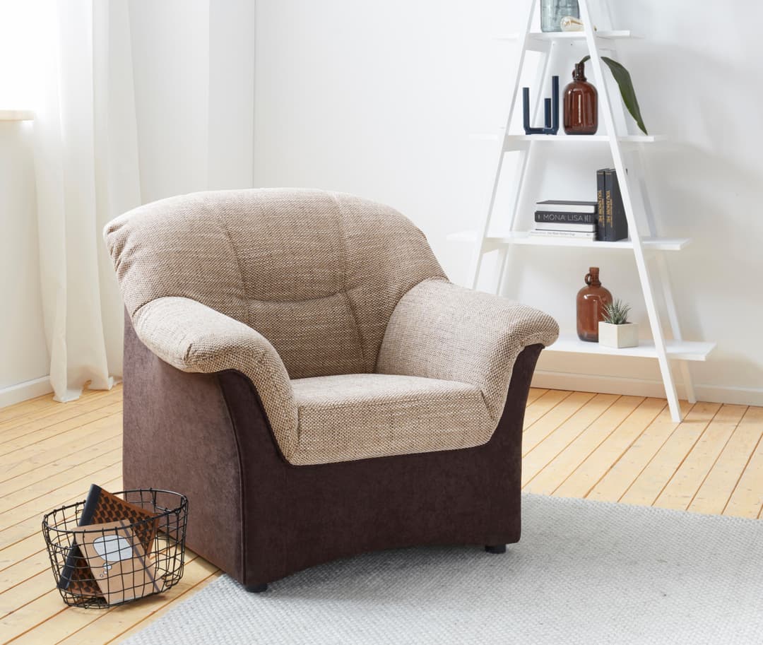 DOMO collection Sessel Sarafina | Braun