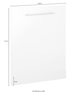 wiho Küchen Frontblende Flexi2 | Beige