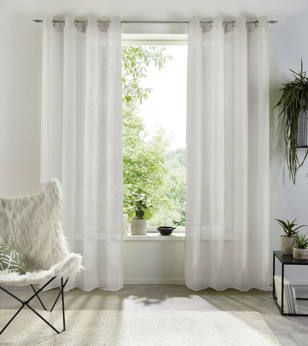 OTTO home Gardine XANA | Silber
