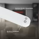 Briloner Leuchten LED Stehlampe MURA 1660016 | Weiß 4
