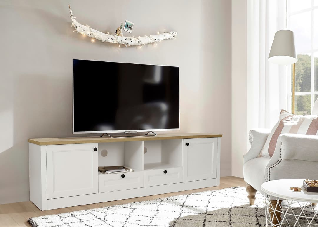 OTTO home TV-Board Ismund | Weiß