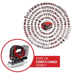 Einhell Akku-Stichsäge TE-JS 18/100 Li-Solo | Rot