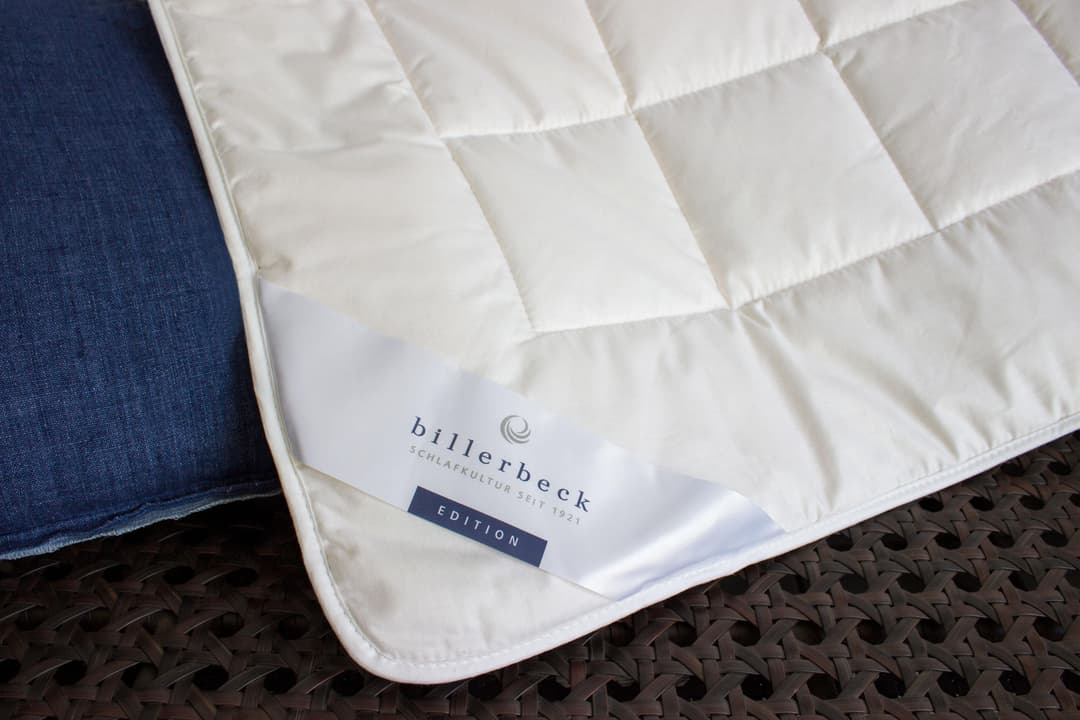 Billerbeck Baumwollbettdecke Ancona Superlight | Weiß