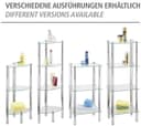Wenko Eckregal Yago | Silber 4