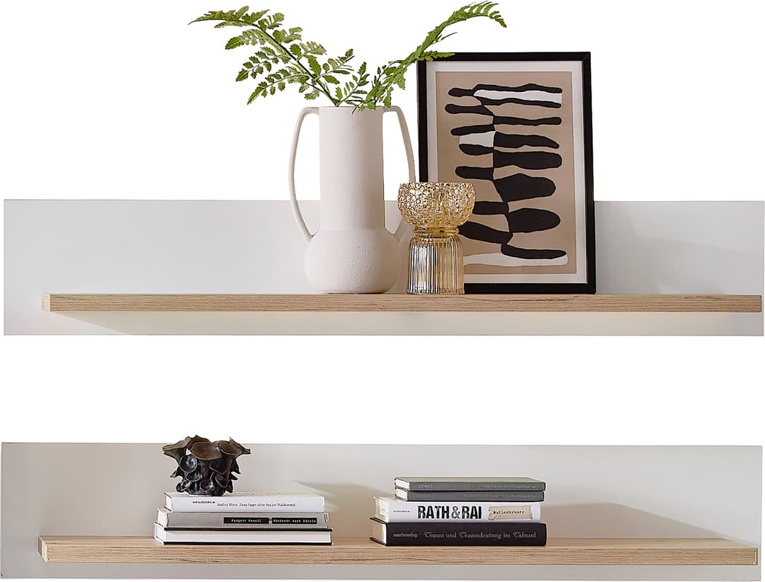 Innostyle Wandboard Memphis 2er Set | Weiß