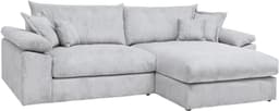 Home affaire Ecksofa Soft&Cosy XXL L-Form | Grau