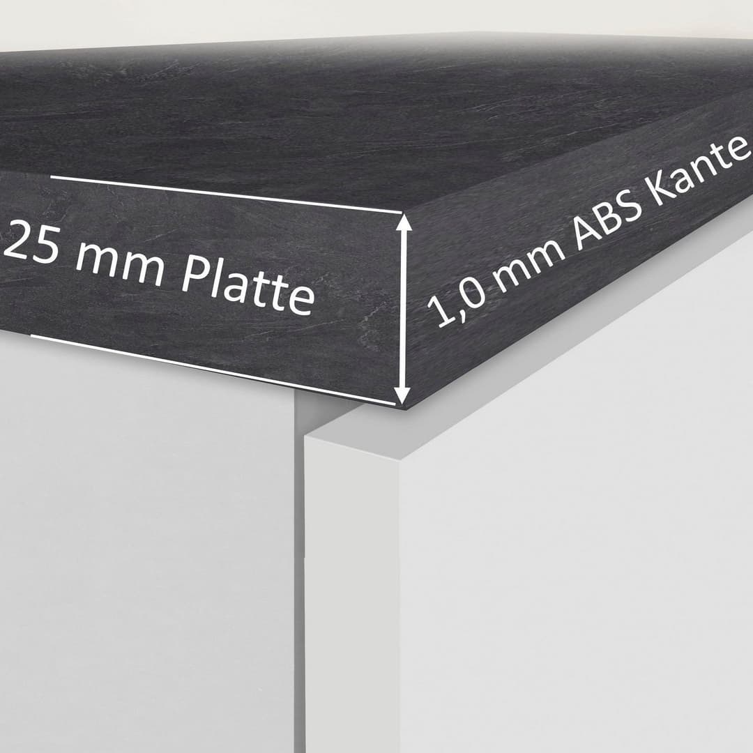 KOCHSTATION Apothekerschrank KS-Sole | Mehrfarbig