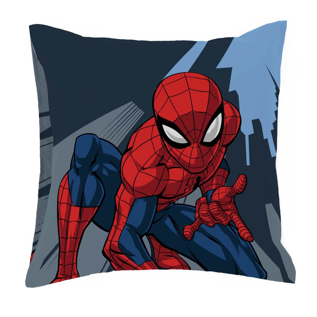MARVEL Kinderbettwäsche Spiderman Bettbezug-Set | Blau