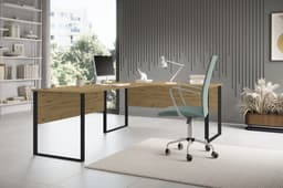 BEGA OFFICE Eckschreibtisch Amanda | Holztöne