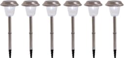 Näve LED Gartenleuchte Gustav | Silber