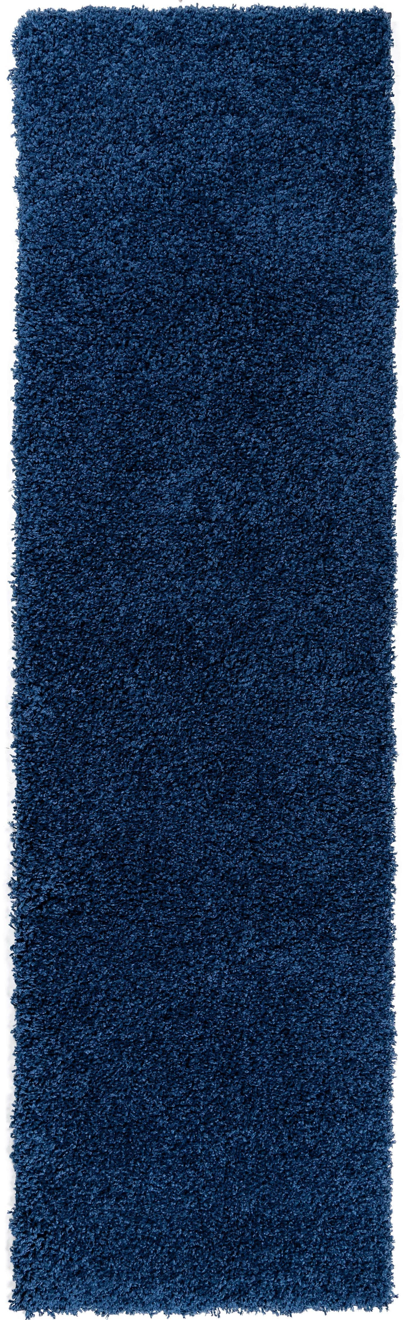 Bruno Banani Läufer Shaggy Soft | Blau