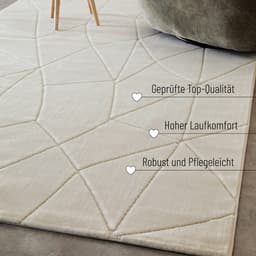 Wecon home Teppich Unplugged | Weiß
