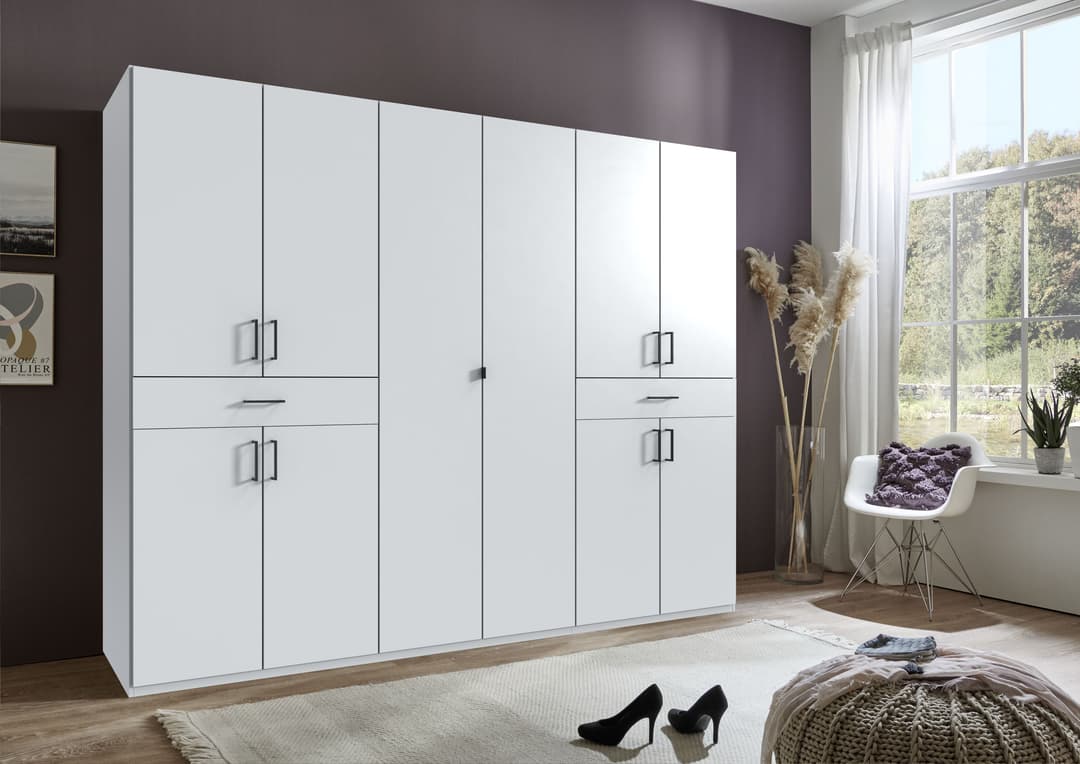 Wimex Tibet Kleiderschrank | Weiß