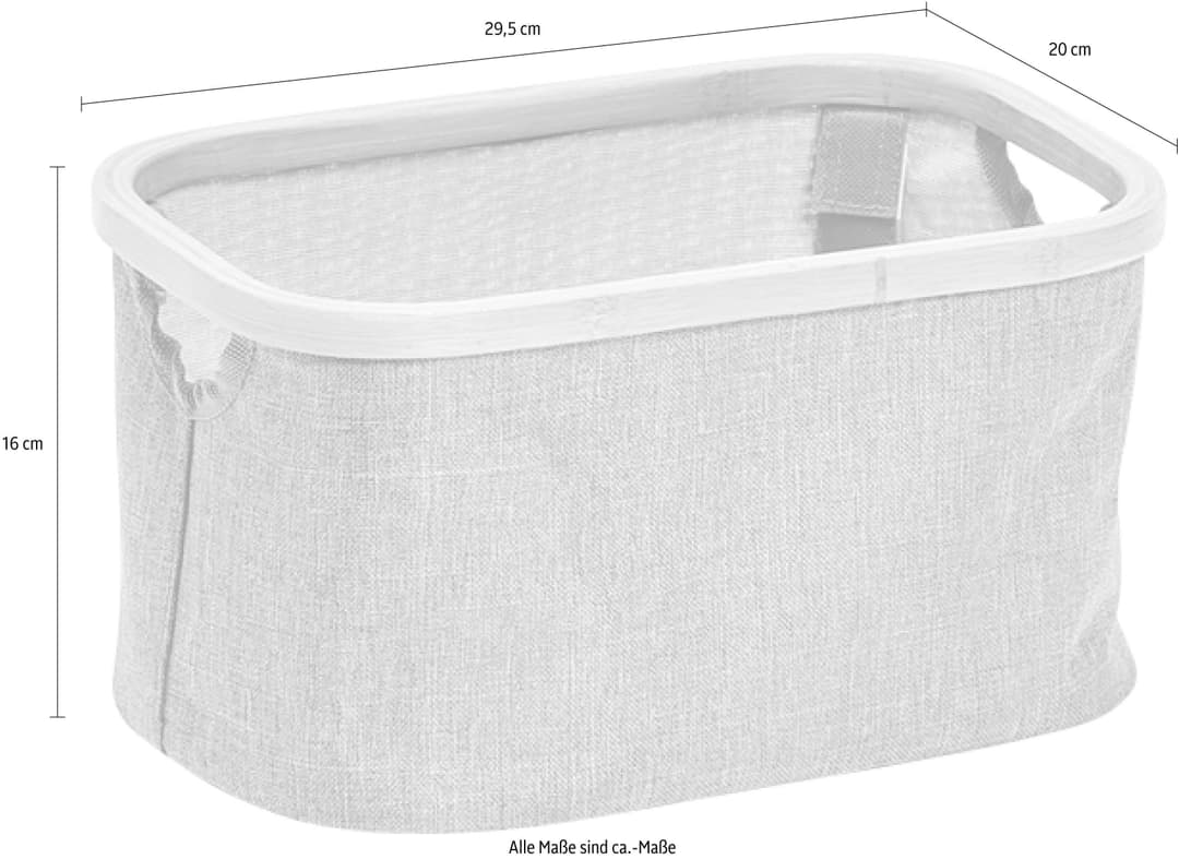 Zeller Present Aufbewahrungsbox | Grau