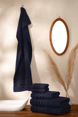 Bruno Banani Handtuch Set Clement | Blau
