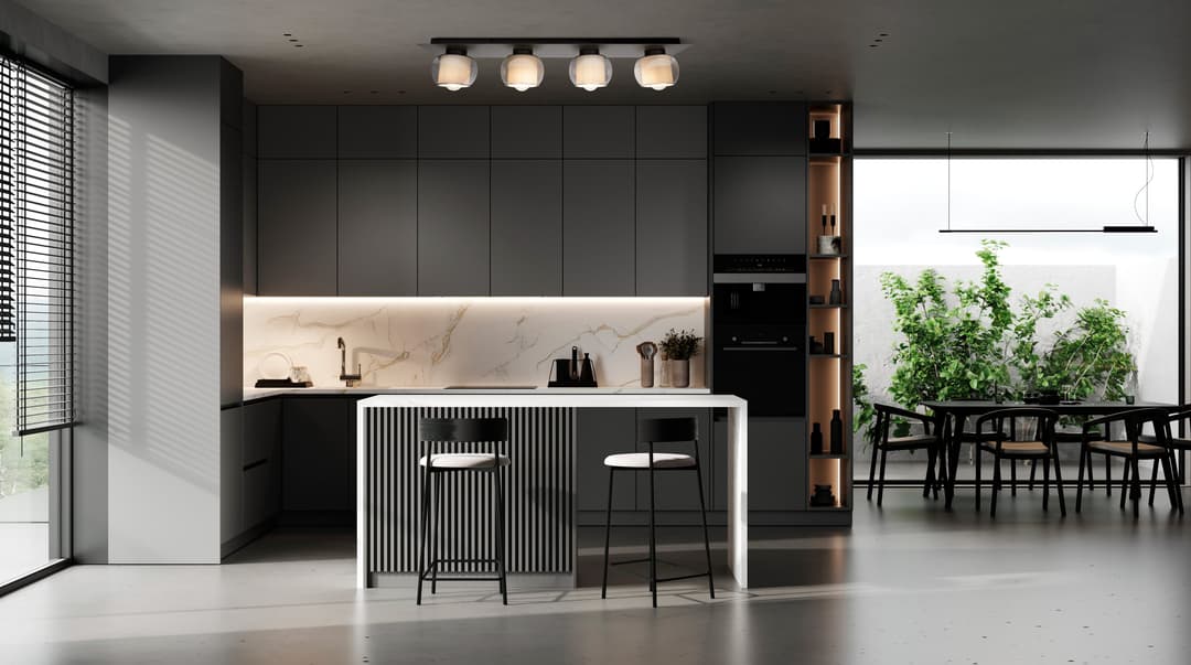 OTTO home Deckenleuchte Tanissa | Schwarz