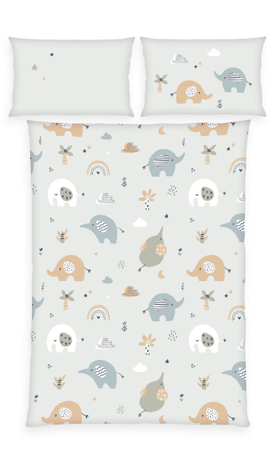 Baby Best Babybettwäsche BabyBest Elephant | Grau