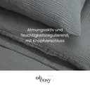 Oh cosy Bettwäsche Sally | Grau 3