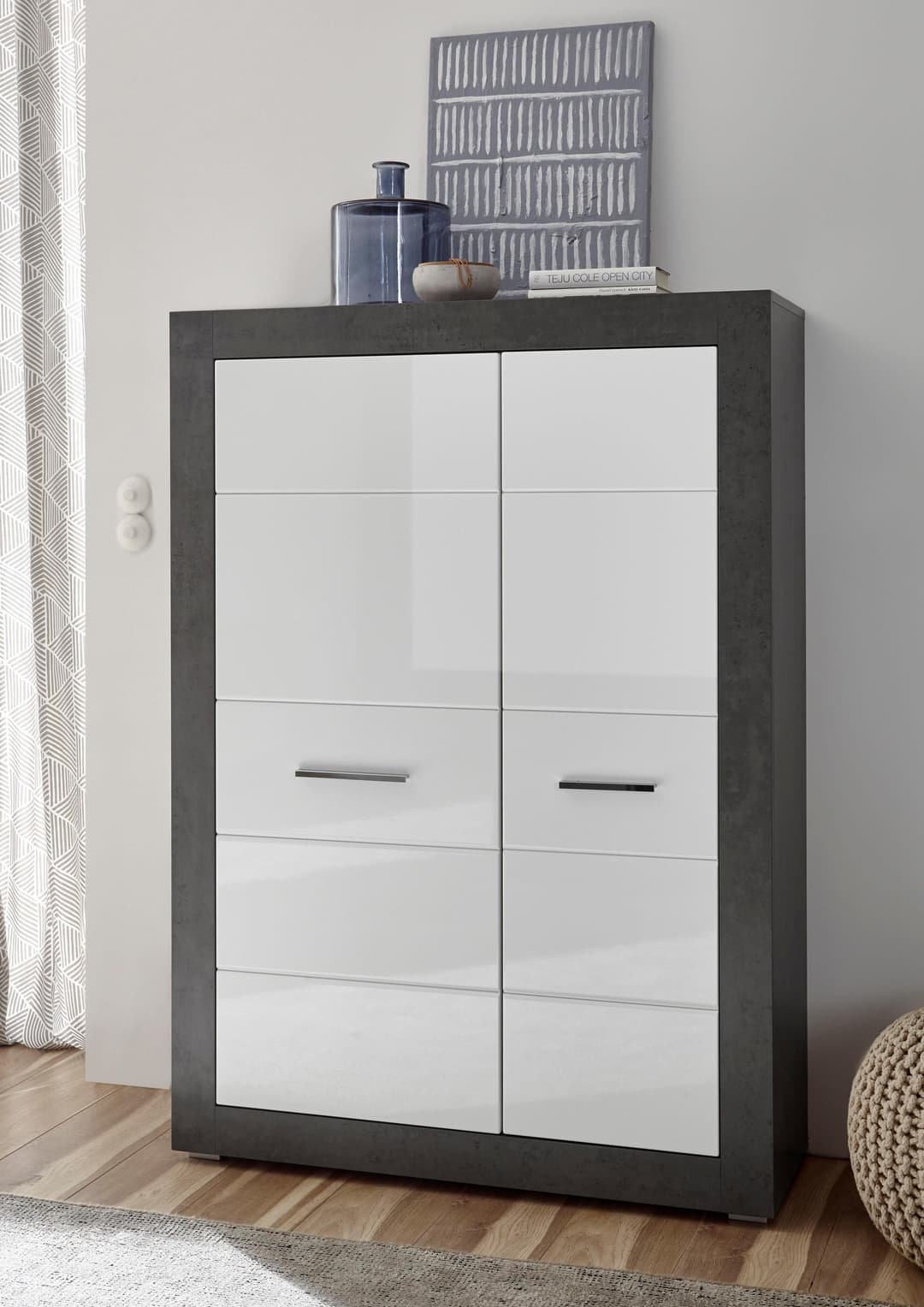 Home affaire Mehrzweckschrank Etero Höhe 142 cm | Mehrfarbig