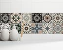 Home affaire Fliesenaufkleber Ornamente | Mehrfarbig 3