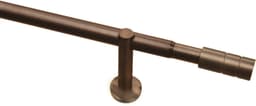 GARDINIA Gardinenstange Set Metall 22/25 mm | Bronze