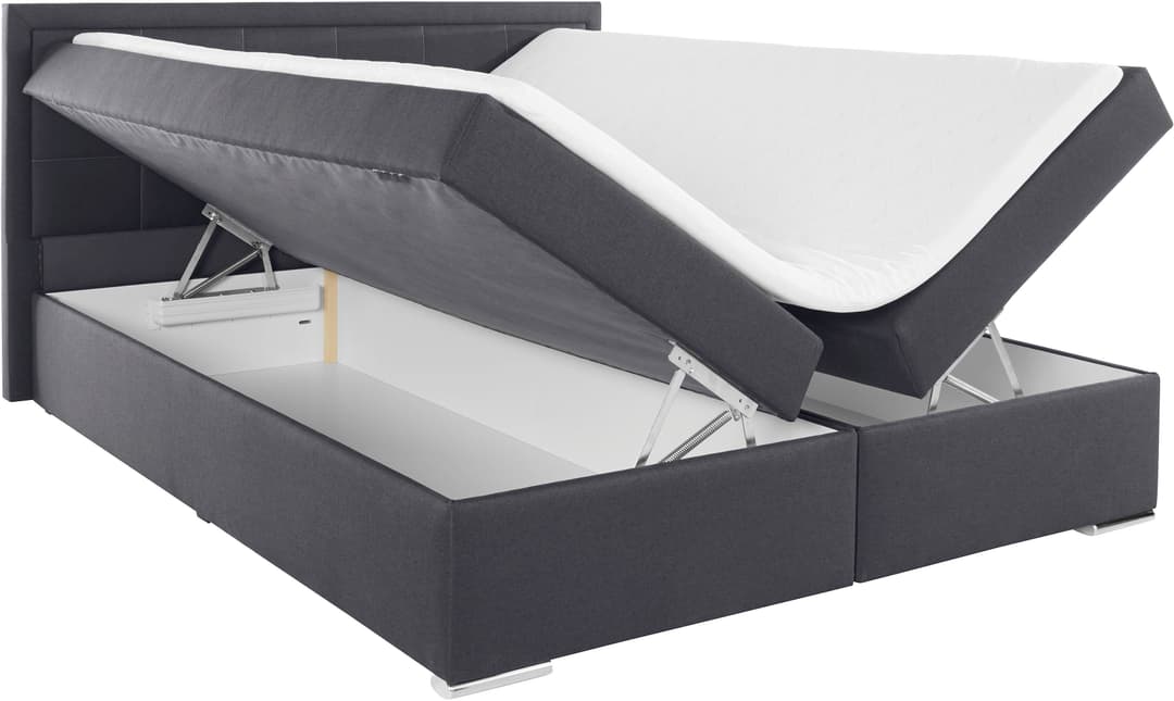 COLLECTION AB Boxbett "Athena" | Grau