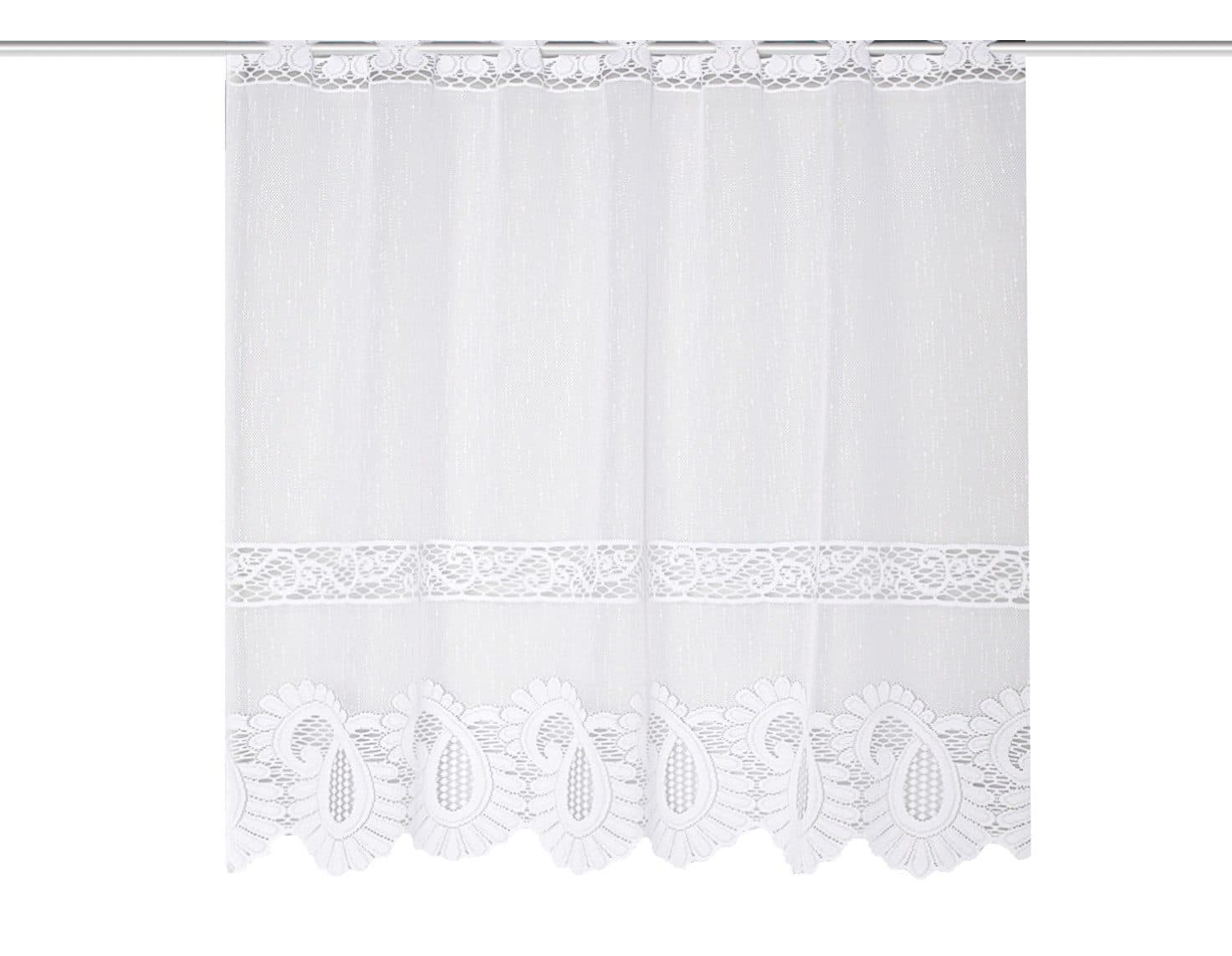 HOME WOHNIDEEN Gardine LEONORA | Weiß