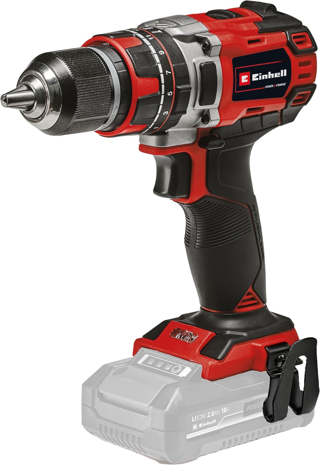 Einhell Akku-Schlagbohrschrauber TP-CD 18/50 Li-i BL Solo | Rot