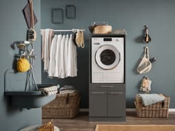 Laundreezy Waschmaschinenumbauschrank LAUNDREEZY LDS | Grau