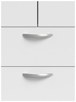 Parisot Kleiderschrank Daily 1 | Weiß