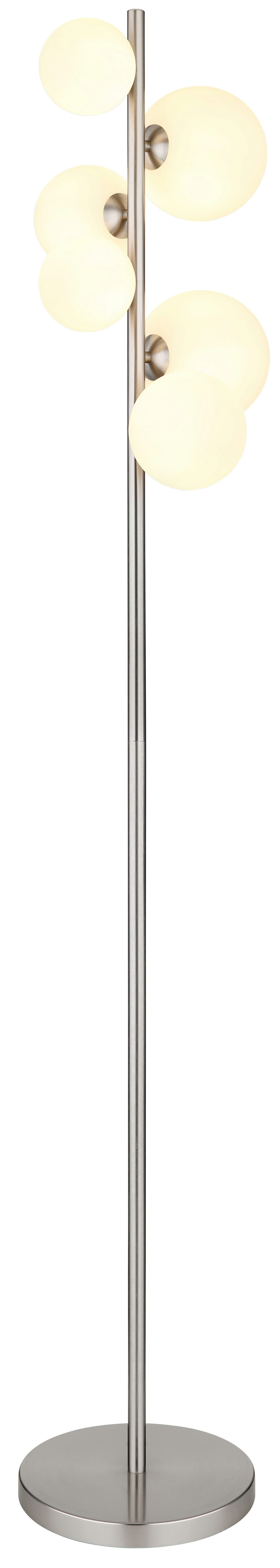 GLOBO LIGHTING Stehlampe RIHA | Silber