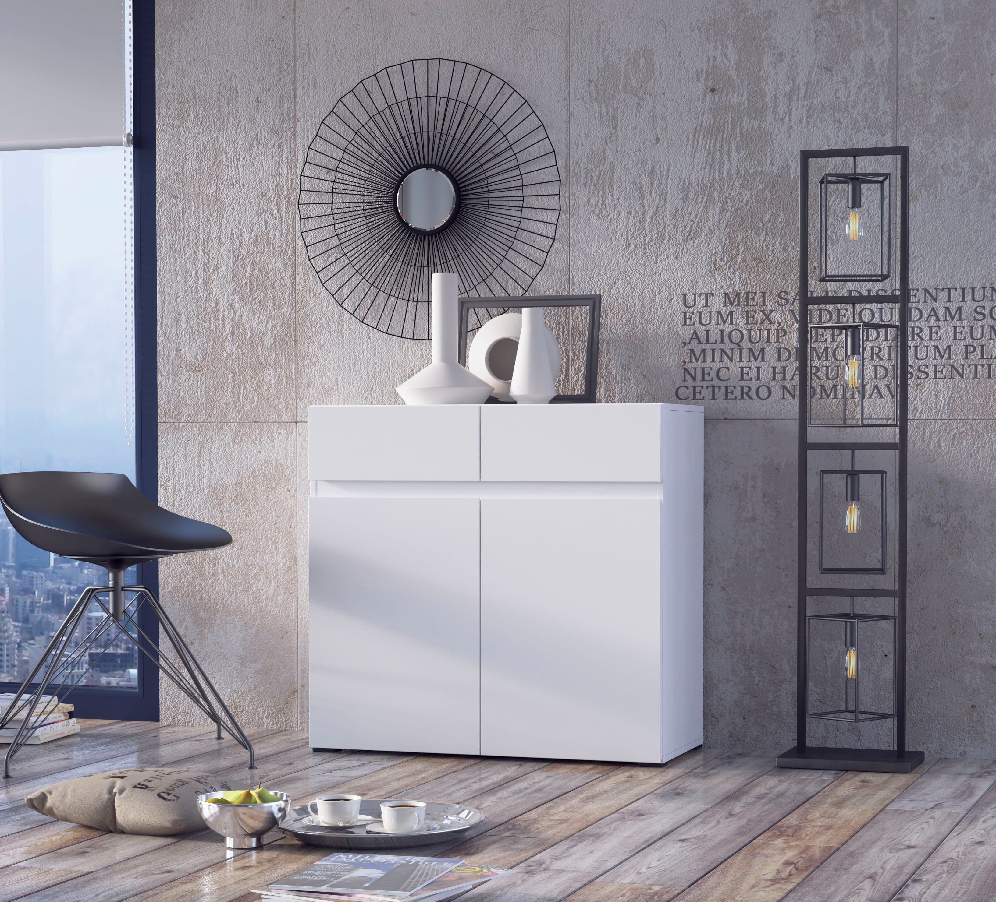 Home affaire Kommode Rimini | Weiß