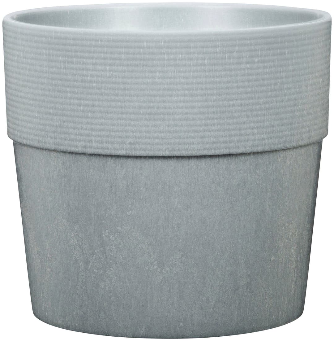 Scheurich Blumentopf CONCRETE 40/266 GROOVE+ | Grau